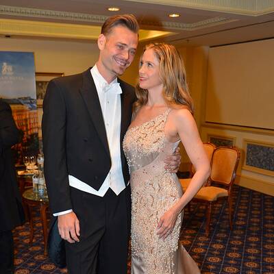 Jacqui Lugner und Helmut Werner