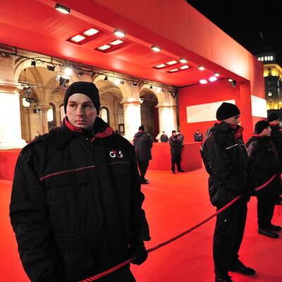 Jacqui Lugner und Helmut Werner