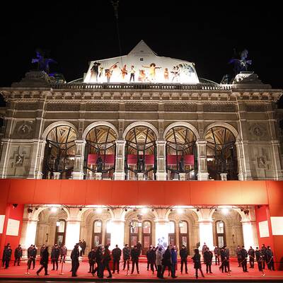 Jacqui Lugner und Helmut Werner