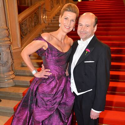 Jacqui Lugner und Helmut Werner