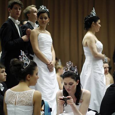 Jacqui Lugner und Helmut Werner