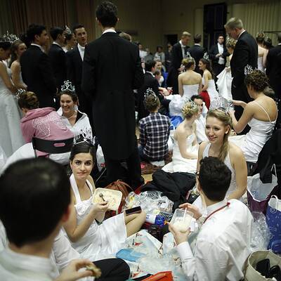 Jacqui Lugner und Helmut Werner