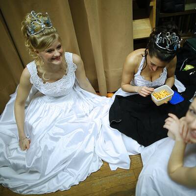 Jacqui Lugner und Helmut Werner