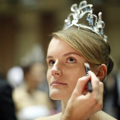 Jacqui Lugner und Helmut Werner