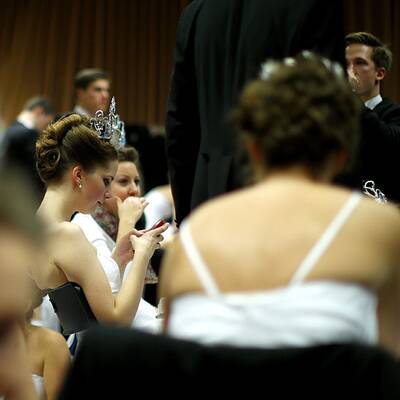 Jacqui Lugner und Helmut Werner