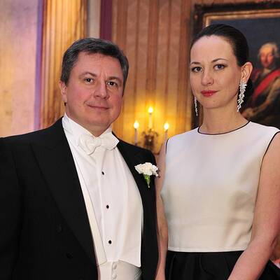 Jacqui Lugner und Helmut Werner