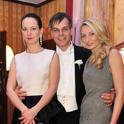 Jacqui Lugner und Helmut Werner