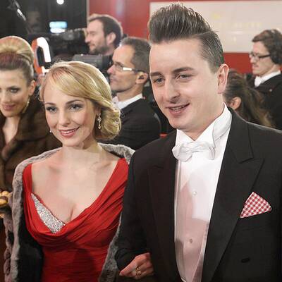 Jacqui Lugner und Helmut Werner