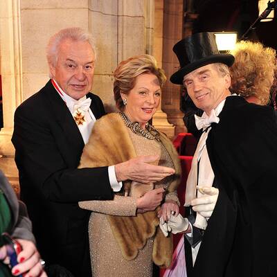 Jacqui Lugner und Helmut Werner