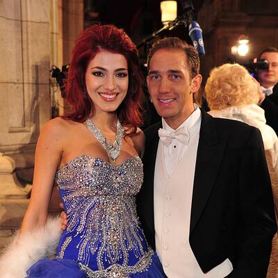 Jacqui Lugner und Helmut Werner