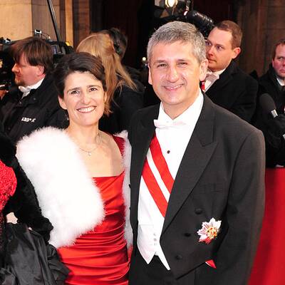 Jacqui Lugner und Helmut Werner