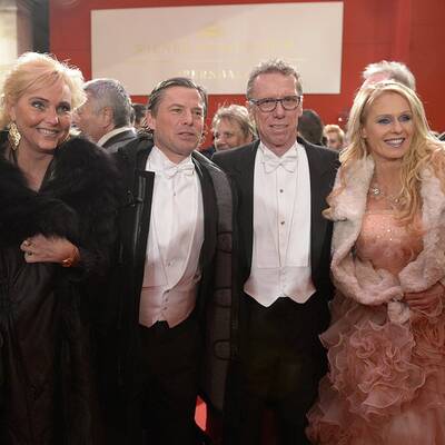 Jacqui Lugner und Helmut Werner