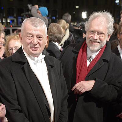 Jacqui Lugner und Helmut Werner