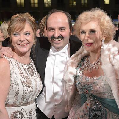 Jacqui Lugner und Helmut Werner