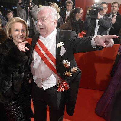 Jacqui Lugner und Helmut Werner