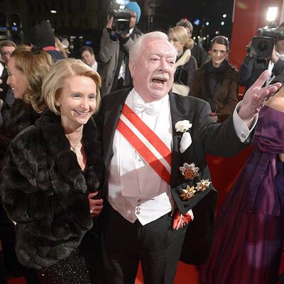 Jacqui Lugner und Helmut Werner