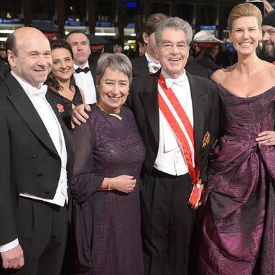 Jacqui Lugner und Helmut Werner