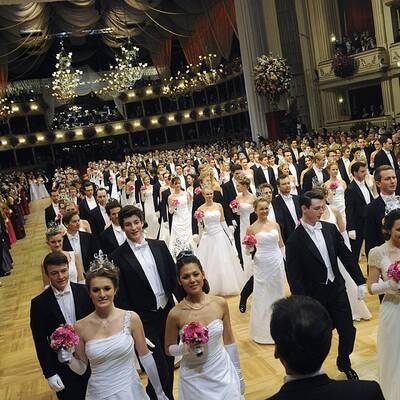 Jacqui Lugner und Helmut Werner