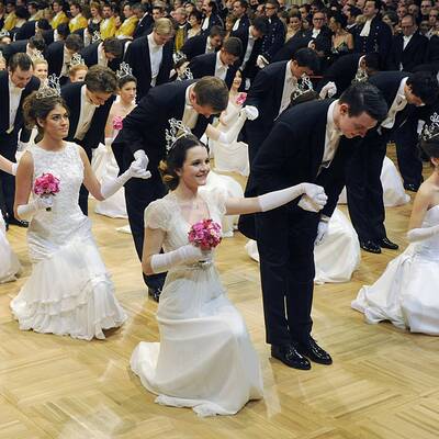 Jacqui Lugner und Helmut Werner