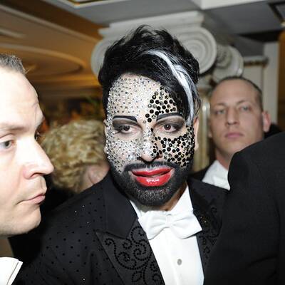 Jacqui Lugner und Helmut Werner