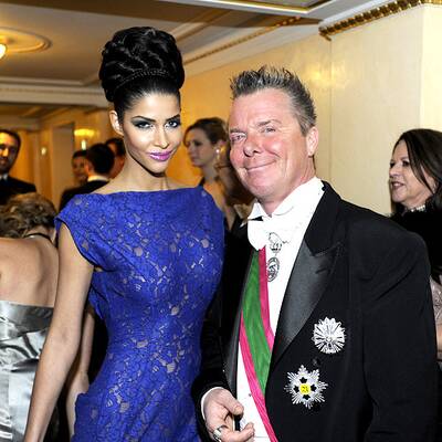 Jacqui Lugner und Helmut Werner