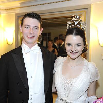 Jacqui Lugner und Helmut Werner