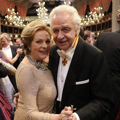 Jacqui Lugner und Helmut Werner