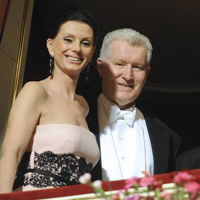 Jacqui Lugner und Helmut Werner