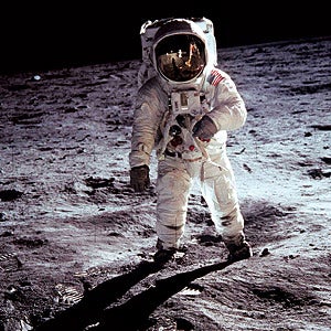 Buzz Aldrin Mondlandung NASA SMALL