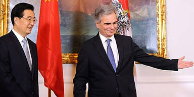 Hu Jintao Faymann