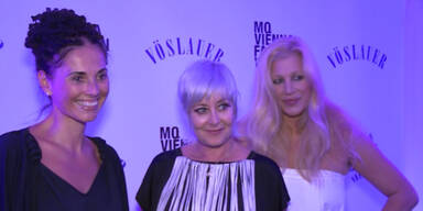Promi-Parade bei der Vienna Fashion Week