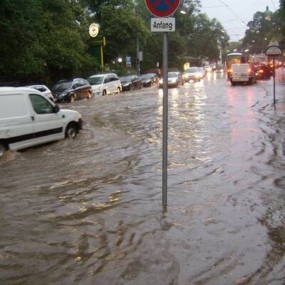 Unwetter in Wien