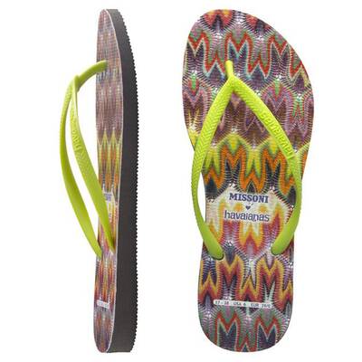 Missoni-Flip Flops für Havaianas