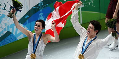 H&ouml;chstnote f&uuml;r Kanadas Eistanz-Traumpaar