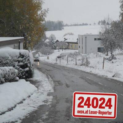 So verschneit ist Österreich: Wien-Umgebung