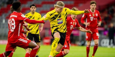 Erling Haaland (Borussia Dortmund) gegen Bayern München