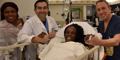 Neunlingsgeburt: Mutter schwebte in Lebensgefahr