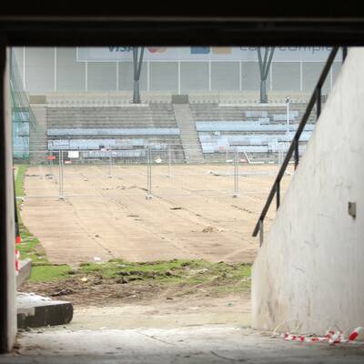Hier wird das Hanappi-Stadion abgerissen