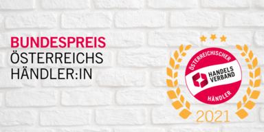 Bundespreis &Ouml;sterreichs H&auml;ndler:in Handelsverband &Ouml;sterreich Wettbewerb 2021