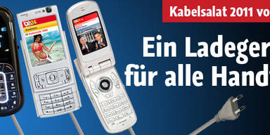 Ab 2011 ein Ladegerät für alle Handys