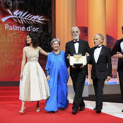 Haneke mit 2. Goldener Palme ausgezeichnet