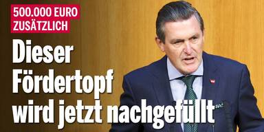 500.000 Euro zusätzlich: Dieser Fördertopf wird jetzt nachgefüllt