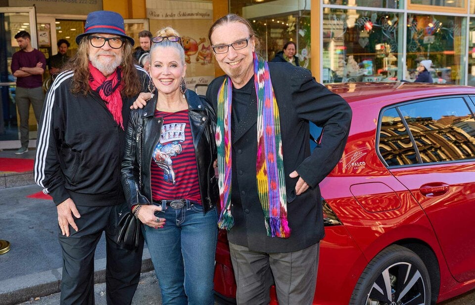 Hannes Rossacher, Evelyn Rille und Rudi Dolezal.