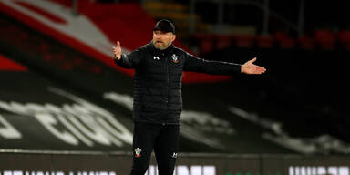 Hasenhüttl coacht Southampton von zu Hause aus