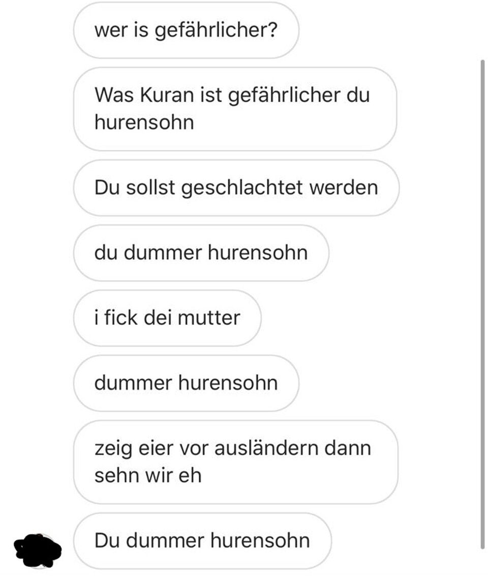 Hofer veröffentlicht Mord-Drohungen gegen seine Person