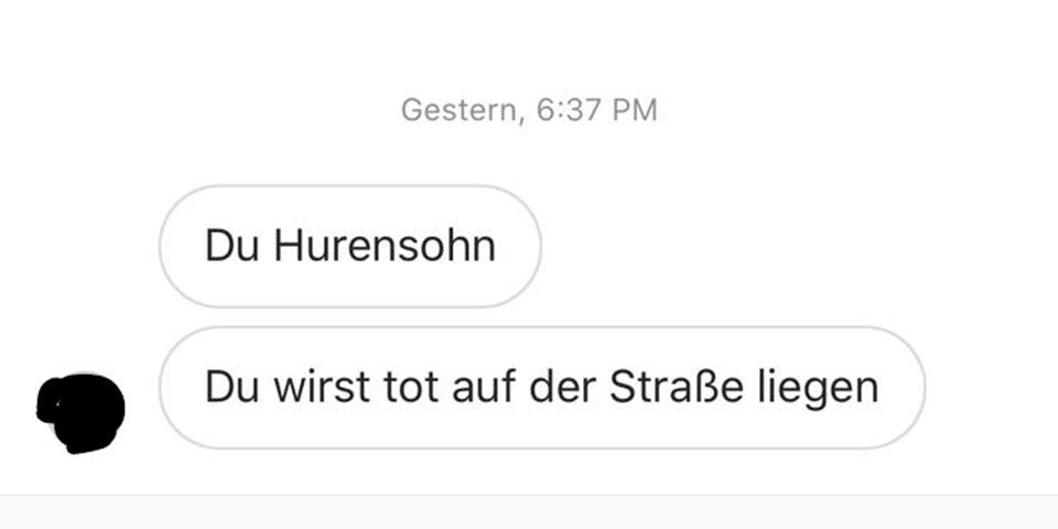 Hofer veröffentlicht Mord-Drohungen gegen seine Person