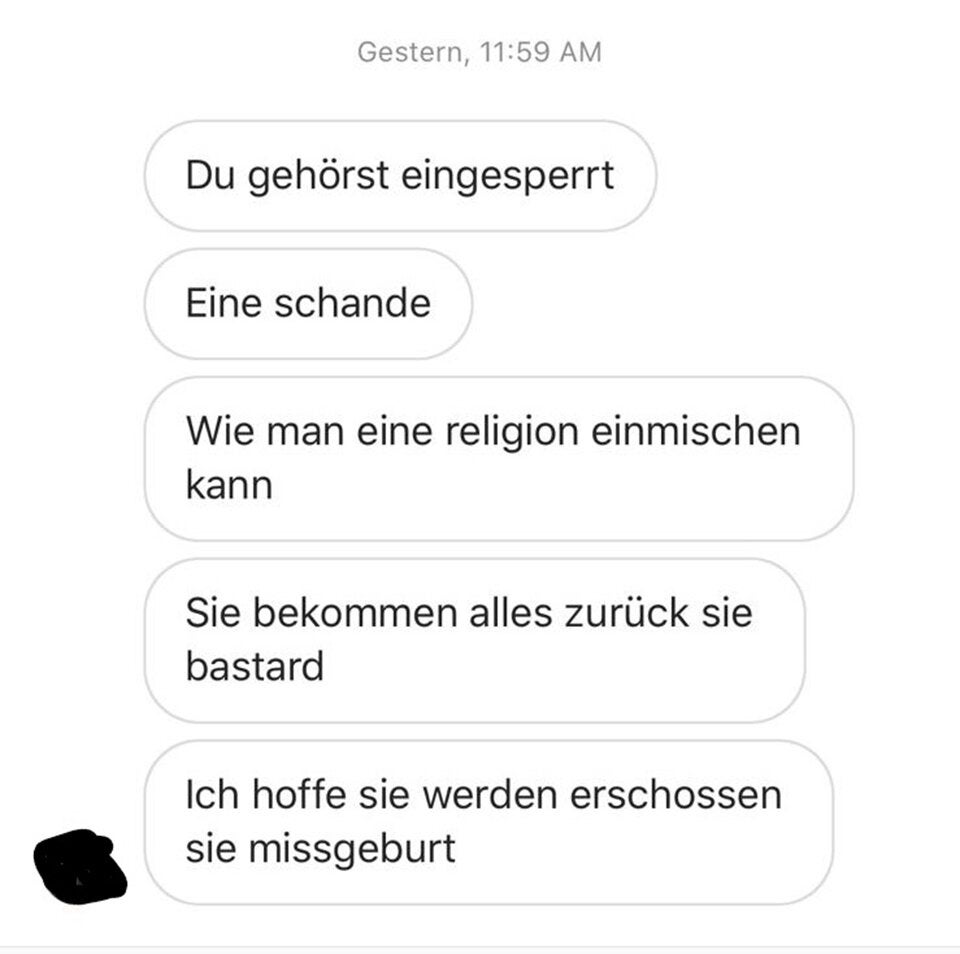 Hofer veröffentlicht Mord-Drohungen gegen seine Person