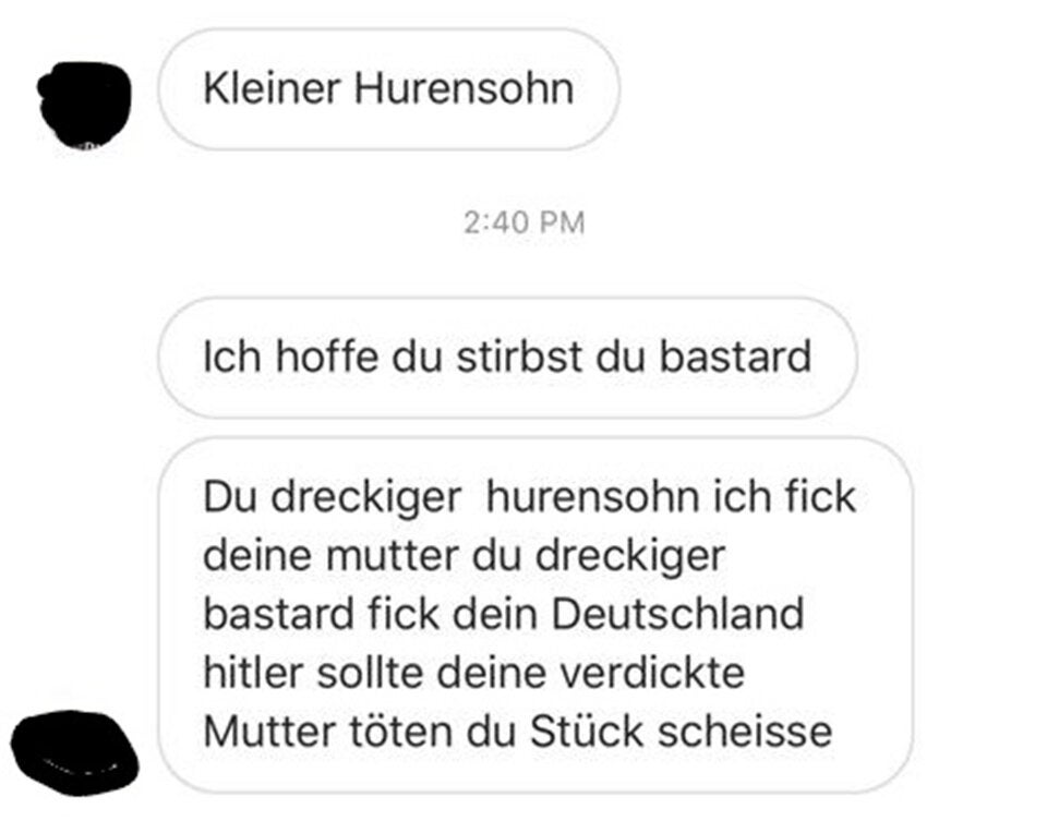 Hofer veröffentlicht Mord-Drohungen gegen seine Person