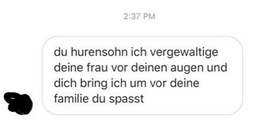 Hofer veröffentlicht Mord-Drohungen gegen seine Person