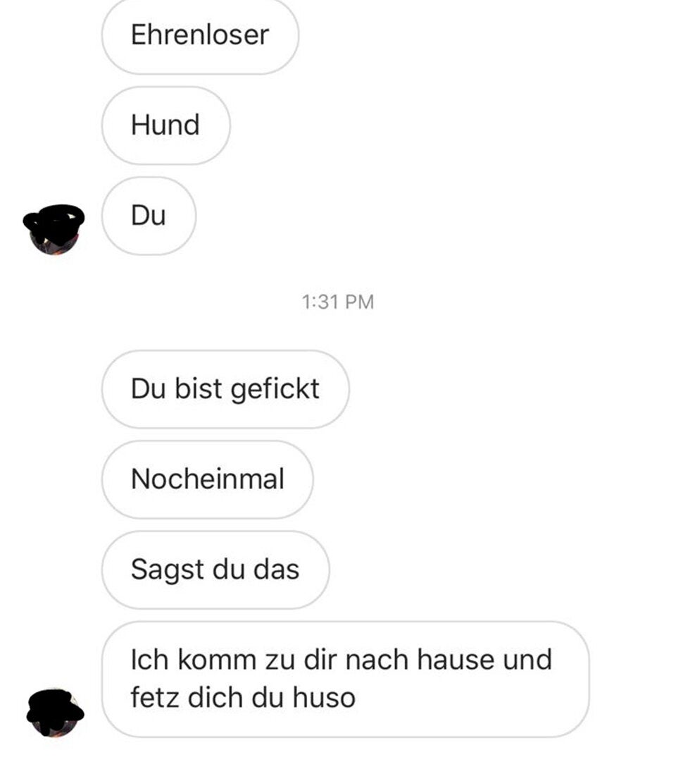 Hofer veröffentlicht Mord-Drohungen gegen seine Person